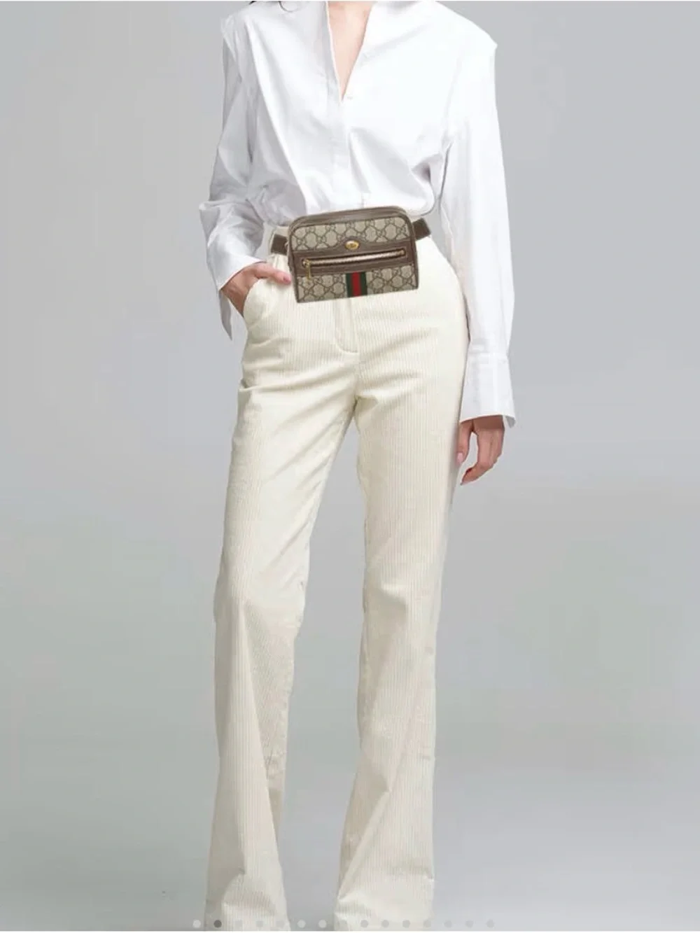 Gucci Ophidia GG Supreme Small Belt Bag (Model 517076 9613B)